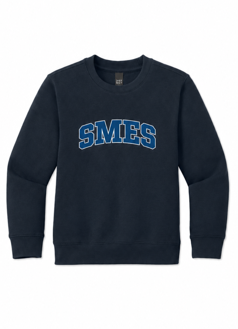 SMES Collegiate Youth Crewneck Sweatshirt