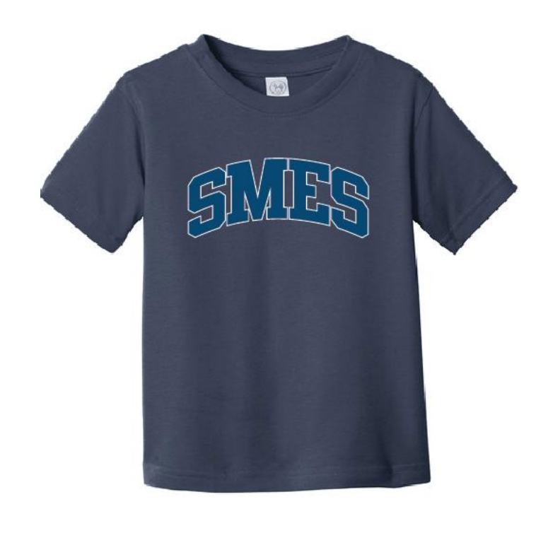 SMES Collegiate Toddler Tee