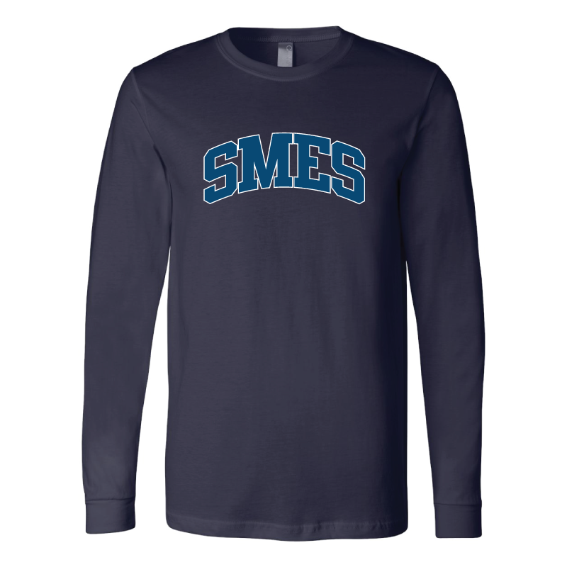 SMES Collegiate Long Sleeve Adult Tee