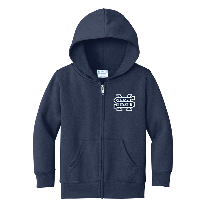 Saint Mark's Athletic Full Zip Toddler Hoodie