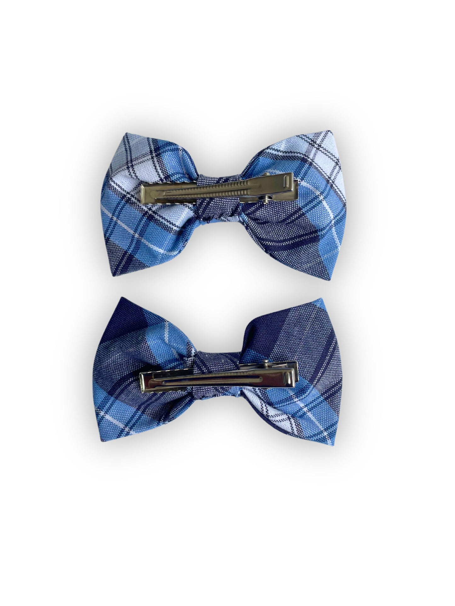 Plaid Hair Bow Set