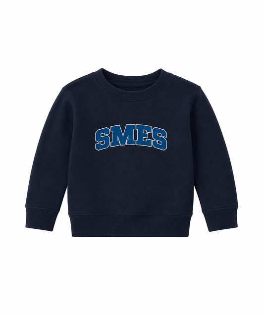 SMES Collegiate Toddler Crewneck Sweatshirt