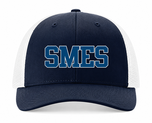 SMES Collegiate Trucker Hat Navy