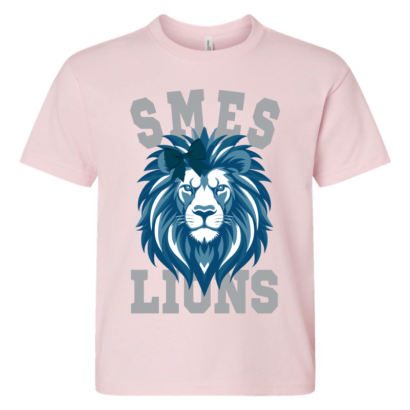 SMES Roar Pink Youth Tee
