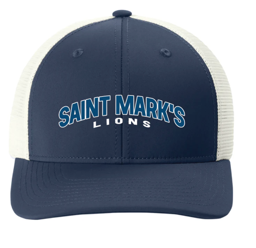 Saint Mark's Lions Youth Trucker Hat
