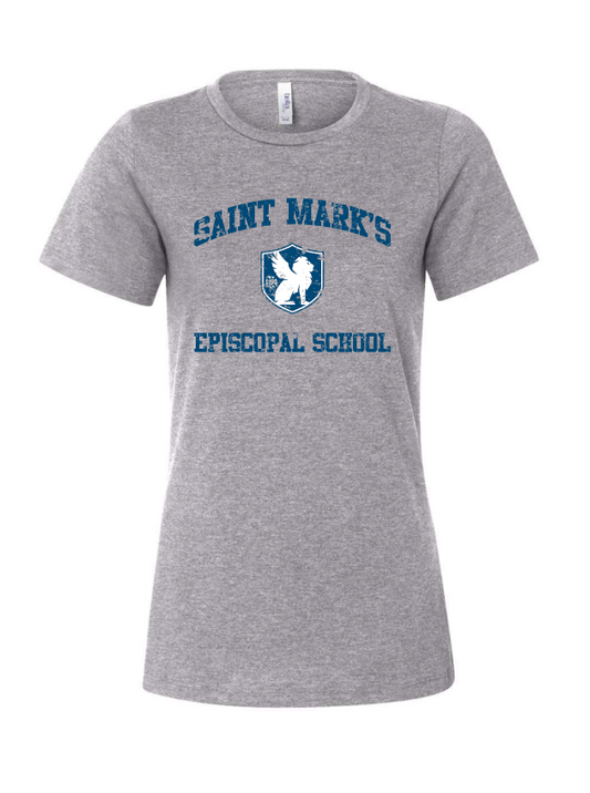 Saint Mark's Classic Women's Tee Grey