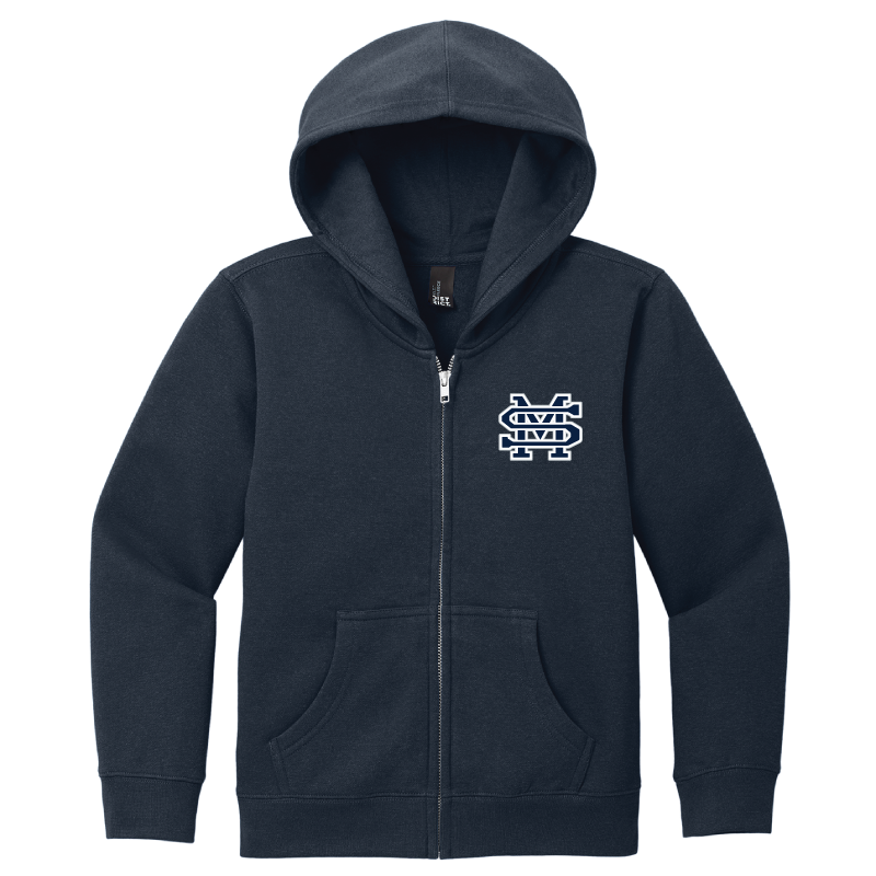 Saint Mark's Athletic Full Zip Youth Hoodie