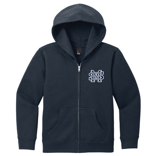 Saint Mark's Athletic Full Zip Youth Hoodie
