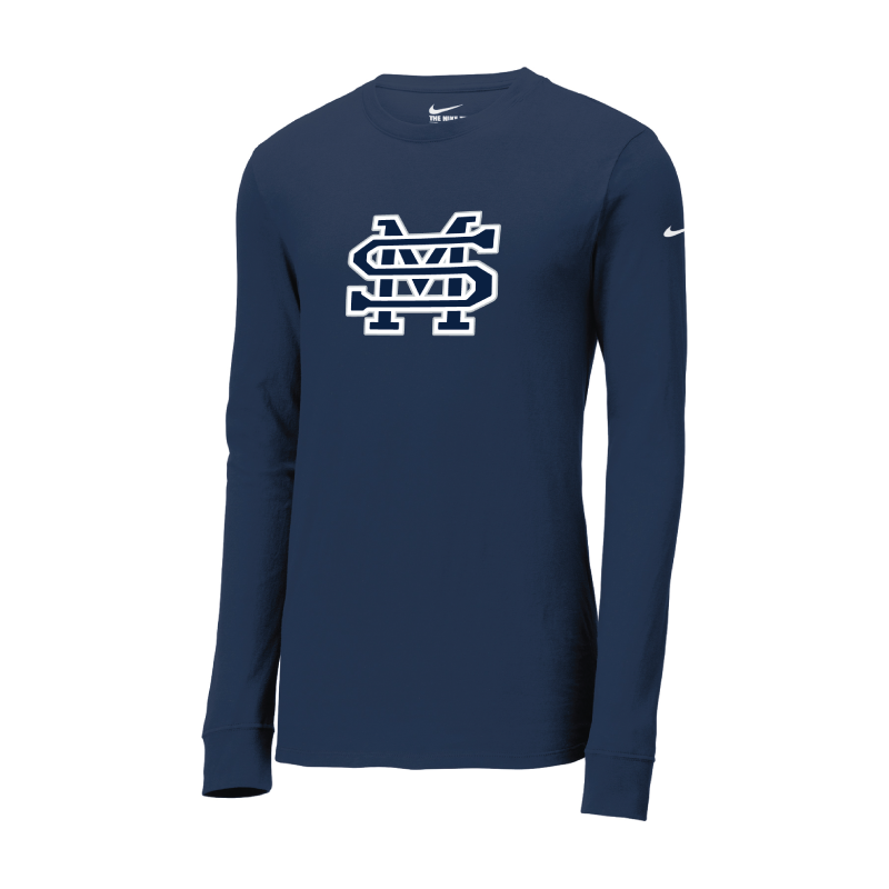 Saint Mark’s Athletic Logo Nike Dri-FIT Long Sleeve Adult Tee