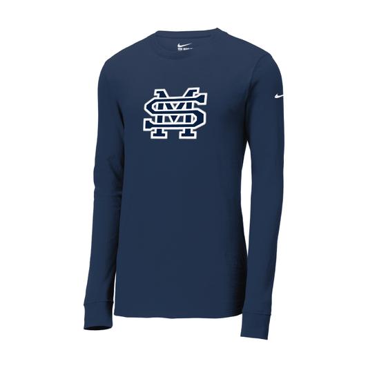 Saint Mark’s Athletic Logo Nike Dri-FIT Long Sleeve Adult Tee