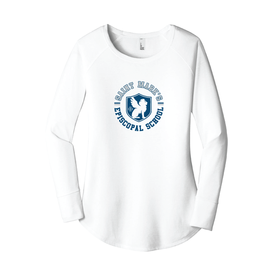 Saint Mark’s Women’s Long Sleeve Crest Tee