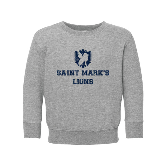 Saint Mark's Lion Crewneck Toddler Sweatshirt