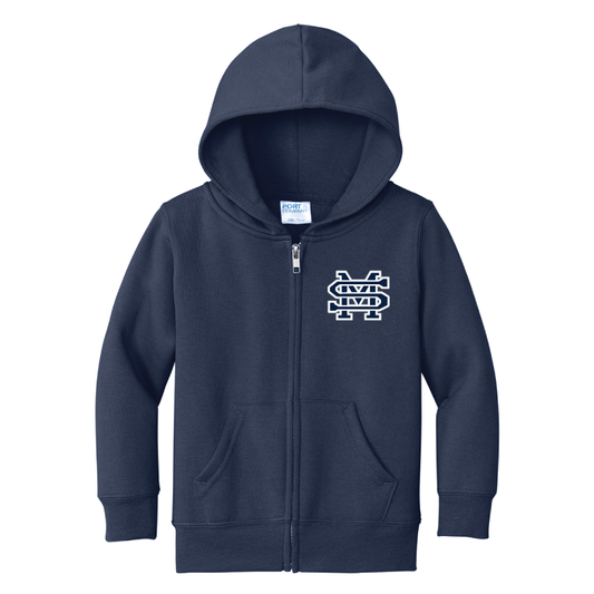 Saint Mark's Athletic Full Zip Toddler Hoodie