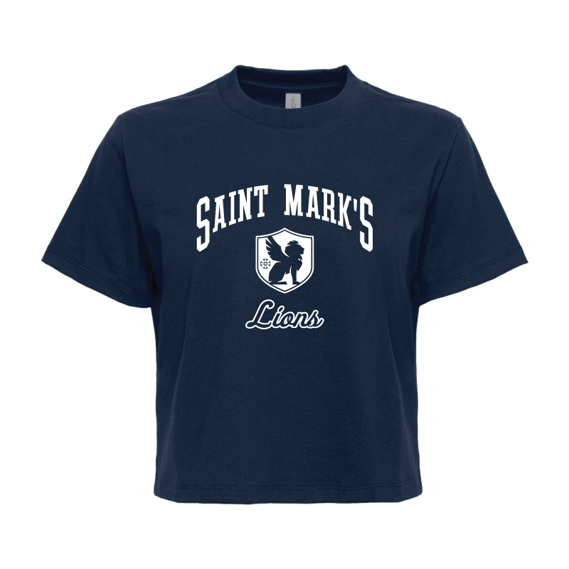 Saint Mark's Classic Icon Women's Boxy Tee