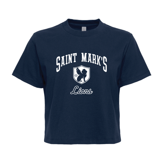 Saint Mark's Classic Icon Women's Boxy Tee