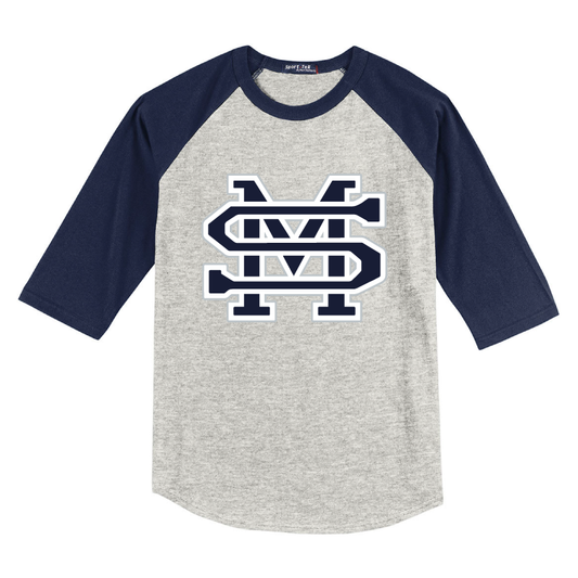 Saint Mark's Athletic Logo Raglan Youth Tee